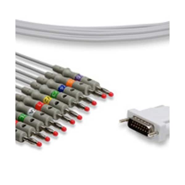 Ilc Replacement for Schiller Md07j Direct-connect EKG Cables MD07J DIRECT-CONNECT EKG CABLES SCHILLER - main